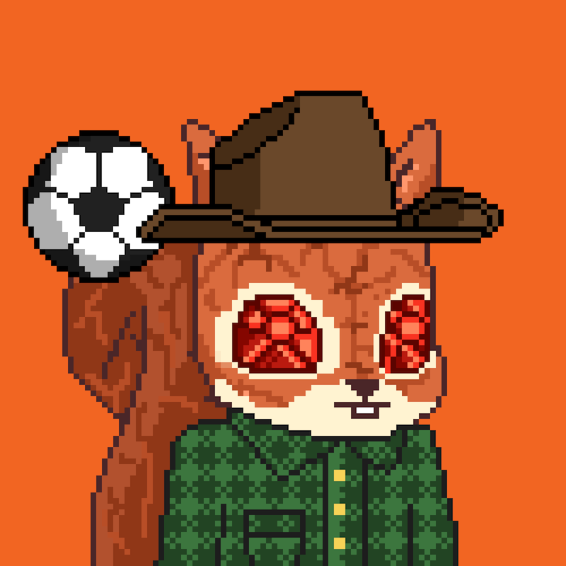 Pixel Squirrels #181